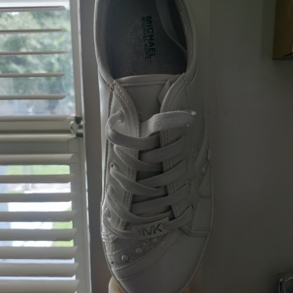 Michael Kors white tennis for Girls